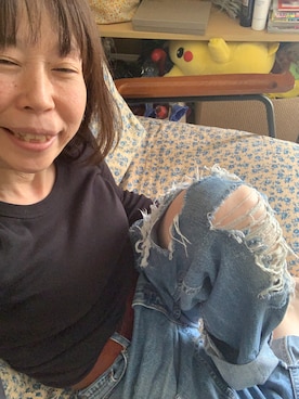 「eb's（エビス）のアイテム」を使った、そらさん（レディース・164cm）の春コーディネート