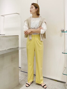 SUZUKI_169cmさん（レディース・169cm）の春コーディネート