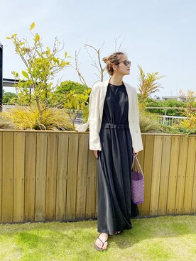 SUZUKI_169cmさん（レディース・169cm）の夏コーディネート