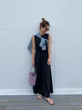 SUZUKI_169cmさん（レディース・169cm）の夏コーディネート