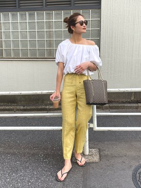 SUZUKI_169cmさん（レディース・169cm）の夏コーディネート