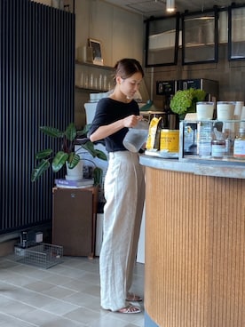 SUZUKI_169cmさん（レディース・169cm）の夏コーディネート