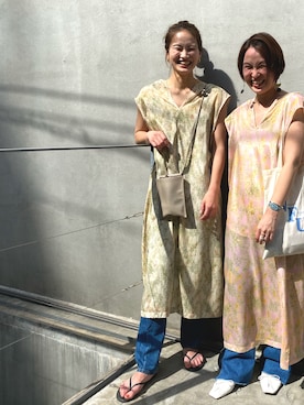 SUZUKI_169cmさん（レディース・169cm）の夏コーディネート