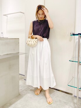 SUZUKI_169cmさん（レディース・169cm）の夏コーディネート