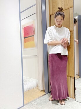 SUZUKI_169cmさん（レディース・169cm）の夏コーディネート