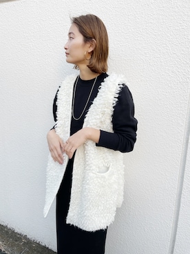 SUZUKI_169cmさん（レディース・169cm）の冬コーディネート