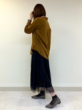 「アイテム（パンプス）」を使った、✨HIMIKO　神戸阪急店✨さん（レディース・170cm）の秋コーディネート