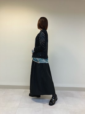 「アイテム（レインシューズ）」を使った、✨HIMIKO　神戸阪急店✨さん（レディース・170cm）の秋コーディネート