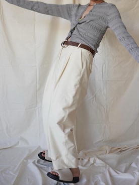 「ナチュラルスタイル」｜夏目きぬ。さん（レディース・160cm）の秋コーディネート