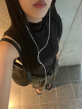 「ZARA（ザラ）のアイテム」を使った、夏目きぬ。さん（レディース・160cm）の夏コーディネート