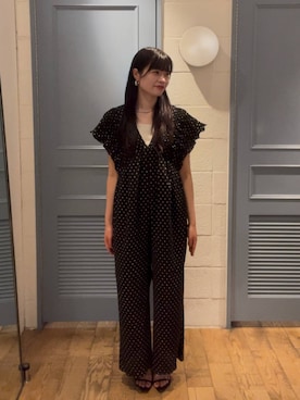 「アイテム（チョーカー）」を使った、アヤカさん（レディース・164cm・20代）の夏コーディネート