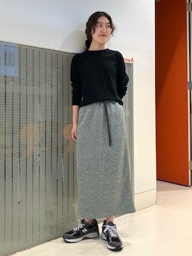 「Gramicci（グラミチ）のアイテム」を使った、SUZUさん（レディース・165cm）の夏コーディネート