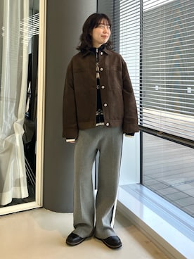 「B:MING by BEAMS（ビーミングバイビームス）のアイテム」を使った、SUZUさん（レディース・165cm）の秋コーディネート