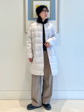 「ORCIVAL（オーシバル）のアイテム」を使った、SUZUさん（レディース・165cm）の秋コーディネート