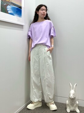 SUZUさん（レディース・165cm）の夏コーディネート