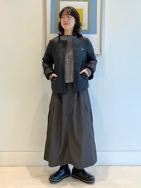「B:MING by BEAMS（ビーミングバイビームス）のアイテム」を使った、SUZUさん（レディース・165cm）の秋コーディネート