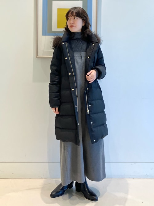 ベストセラー】河田 ロング ダウンコート （S～L）（ダウンジャケット