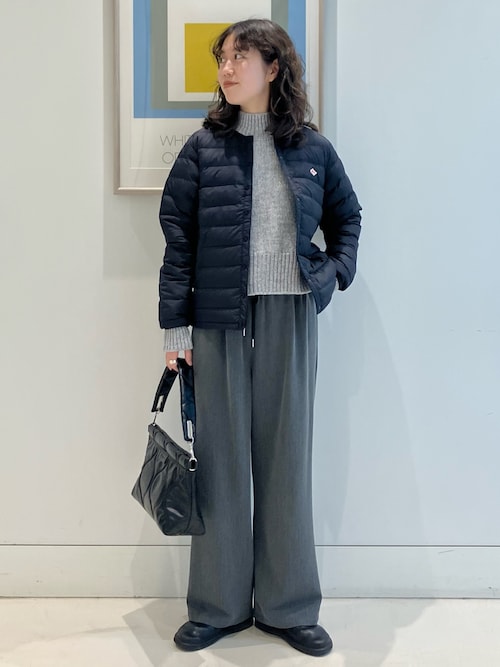 DANTON / インナー ダウン クルーネック ジャケット 25FW（XS～M