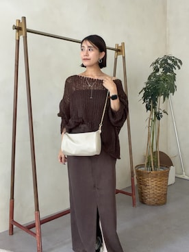 「gemeil（ジェムイル）のアイテム」を使った、kojiさん（レディース・154cm）の夏コーディネート
