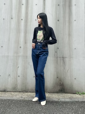 「Charles Chaton（シャルルシャトン）のアイテム（パンツ）」を使った、aika327さん（レディース・156cm）の秋コーディネート