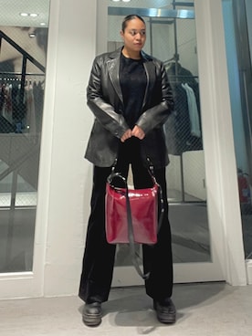 Vivienneさん（レディース・160cm）の冬コーディネート