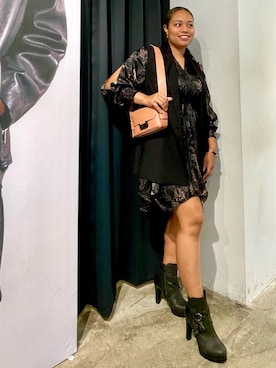 Vivienneさん（レディース・160cm）の秋コーディネート