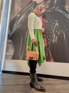 Vivienneさん（レディース・160cm）の冬コーディネート