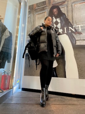 「ALLSAINTS（オールセインツ）のアイテム」を使った、Vivienneさん（レディース・160cm）の冬コーディネート
