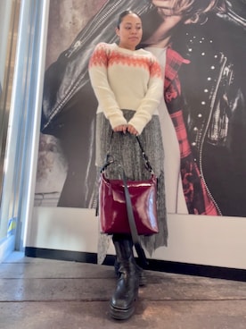 Vivienneさん（レディース・160cm）の冬コーディネート