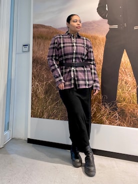 「ALLSAINTS（オールセインツ）のアイテム」を使った、Vivienneさん（レディース・160cm）の春コーディネート