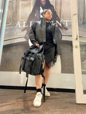 「ALLSAINTS（オールセインツ）のアイテム（その他アウター）」を使った、Vivienneさん（レディース・160cm）の秋コーディネート