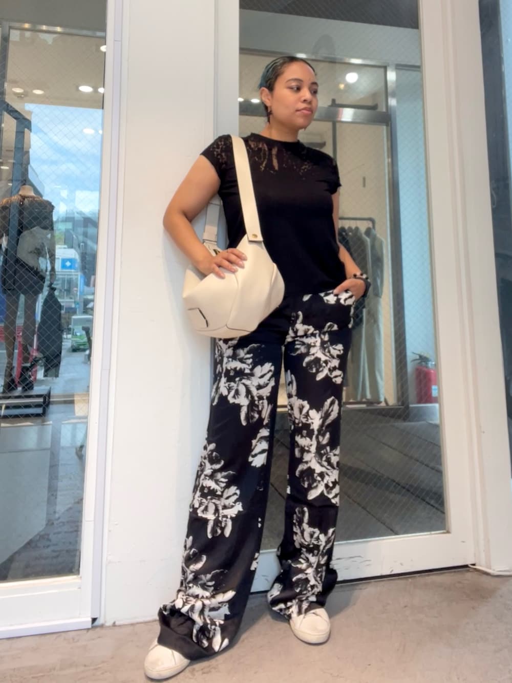 ALLSAINTS（オールセインツ）の「CHARLI SILK BLEND WIDE LEG