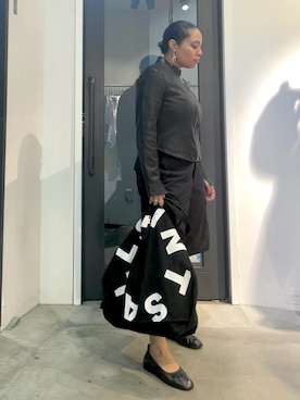 「ALLSAINTS（オールセインツ）のアイテム（その他アウター）」を使った、Vivienneさん（レディース・160cm）の夏コーディネート