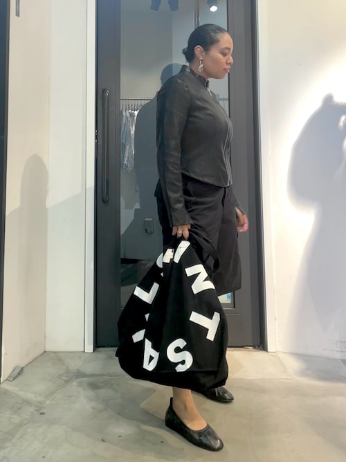 monde monde | TIME TOTE BAG BLACK [正規品/関税込] Cubic tote(FREE SIZE Black): discord Yohji Yamamoto｜THE