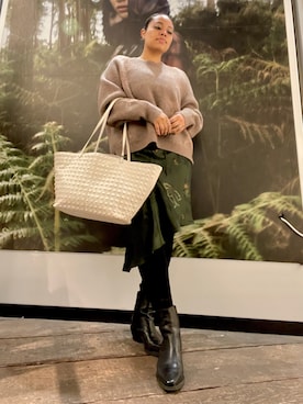 Vivienneさん（レディース・160cm）の冬コーディネート