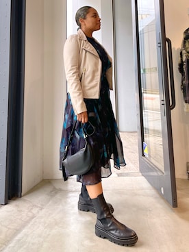 Vivienneさん（レディース・160cm）の秋コーディネート