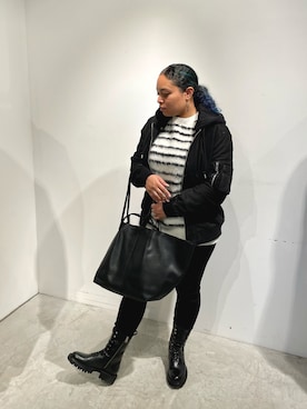 Vivienneさん（レディース・160cm）の冬コーディネート