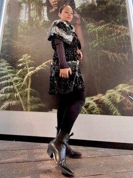 Vivienneさん（レディース・160cm）の冬コーディネート