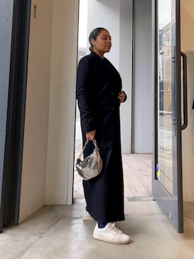 「ALLSAINTS（オールセインツ）のアイテム」を使った、Vivienneさん（レディース・160cm）の冬コーディネート