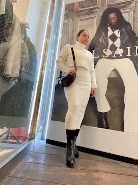 「ALLSAINTS（オールセインツ）のアイテム」を使った、Vivienneさん（レディース・160cm）の秋コーディネート