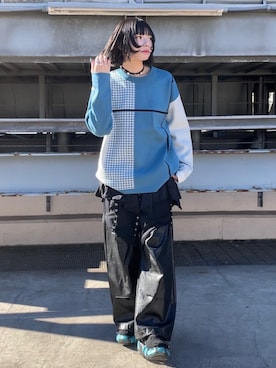 あおいさん（レディース・159cm）の冬コーディネート