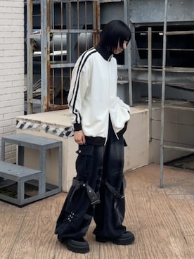 「アイテム（ブルゾン）」を使った、あおいさん（レディース・159cm・20代）の秋コーディネート