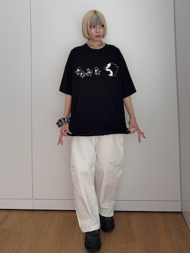 「tk.TAKEO KIKUCHI」｜あおいさん（レディース・159cm）の夏コーディネート
