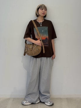 「tk.TAKEO KIKUCHI」｜あおいさん（レディース・159cm）の夏コーディネート
