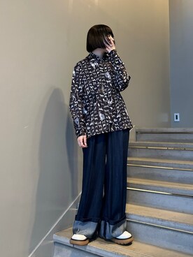 あおいさん（レディース・158cm）の冬コーディネート