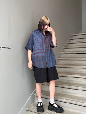 あおいさん（レディース・159cm）の夏コーディネート