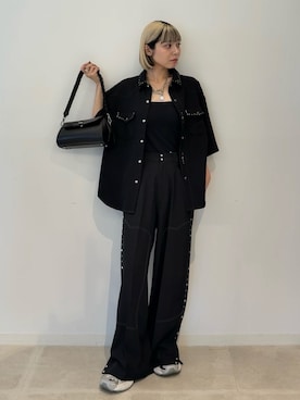 「tk.TAKEO KIKUCHI」｜あおいさん（レディース・159cm）の夏コーディネート