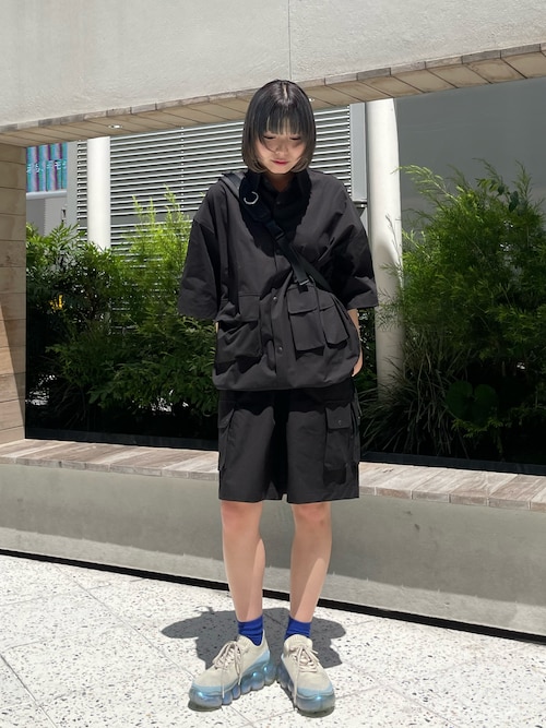 90s Vintage カーゴ バギー パラシュートパンツ ショーツ Tech