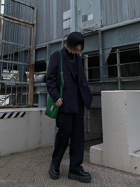 あおいさん（レディース・158cm）の冬コーディネート