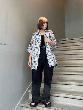 あおいさん(レディース・159cm)の夏コーディネート